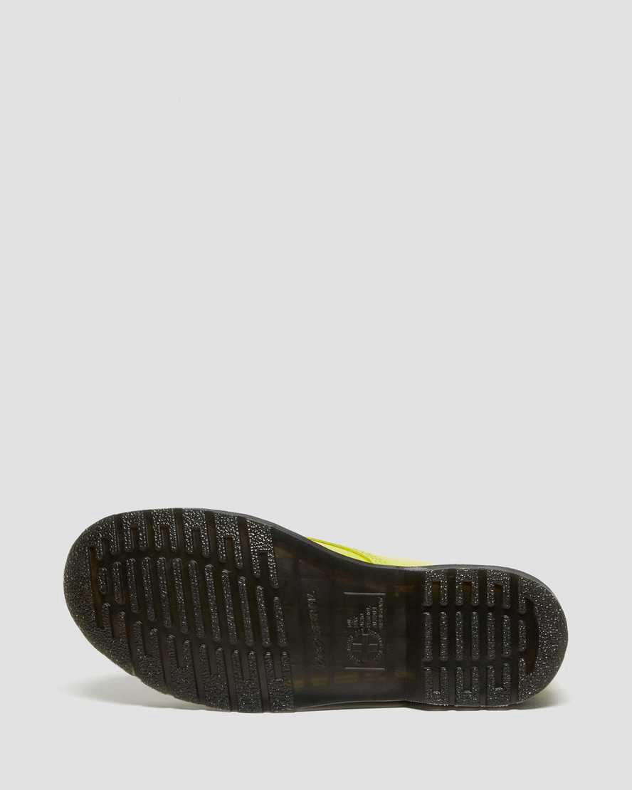 Botines Dr Martens 1460 Smooth Leather Lace Up Hombre Amarillo  España |  54830-JVUD