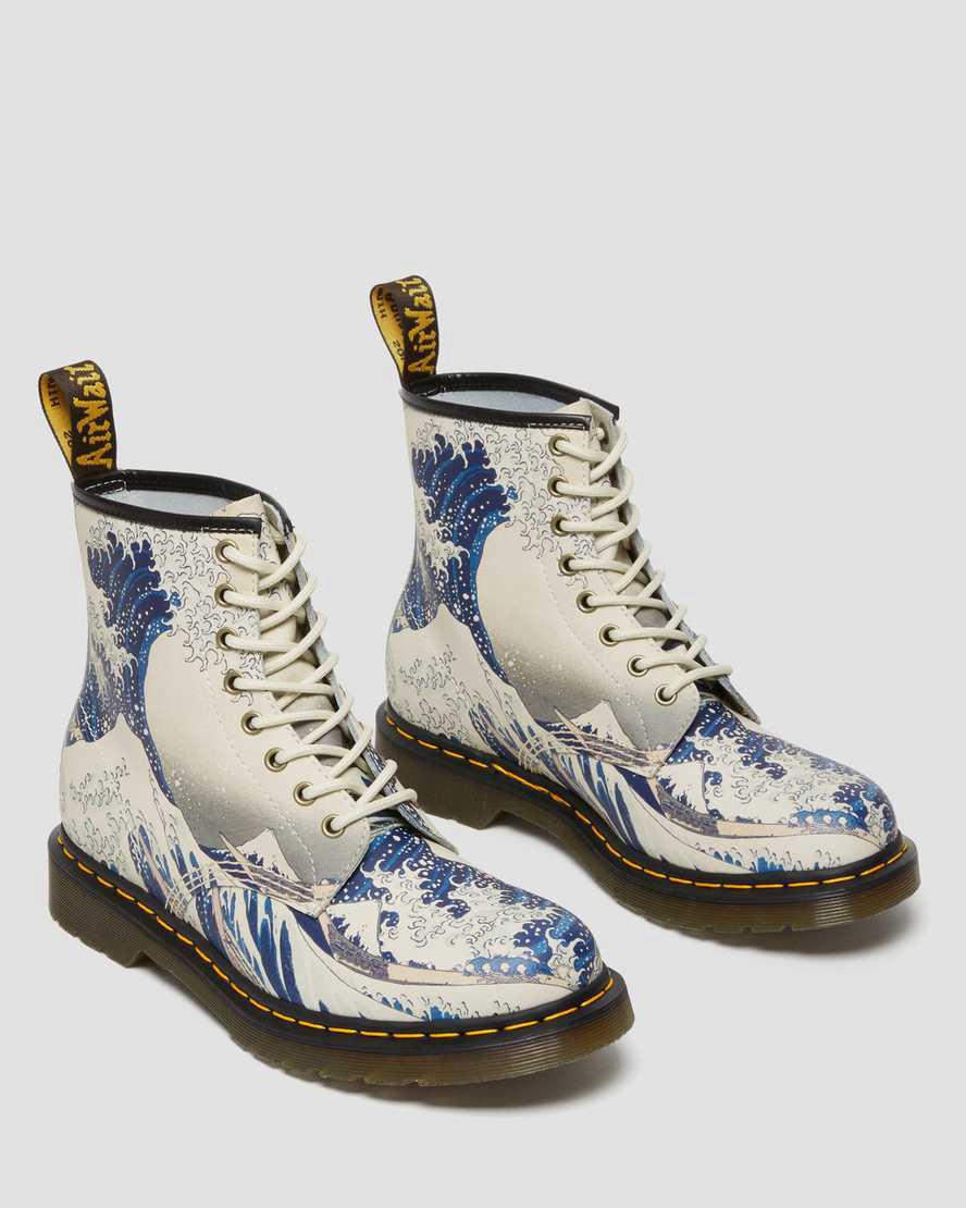Botines Dr Martens 1460 The Met Leather Lace Up Hombre Multicolor  España |  13892-XEYC