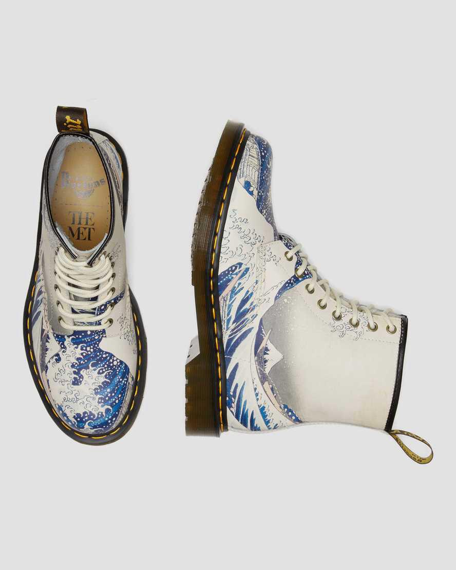 Botines Dr Martens 1460 The Met Leather Lace Up Hombre Multicolor  España |  13892-XEYC