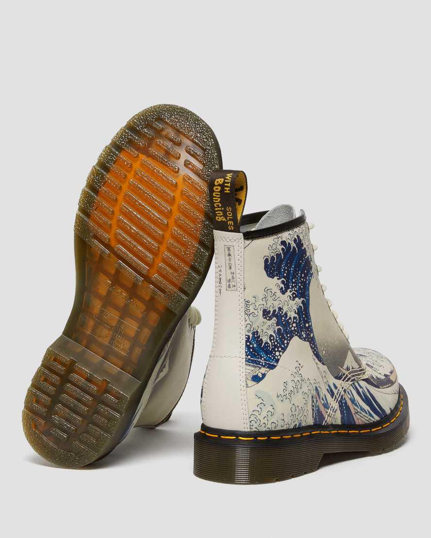 Botines Dr Martens 1460 The Met Leather Lace Up Mujer Multicolor  España |  14083-KQTX