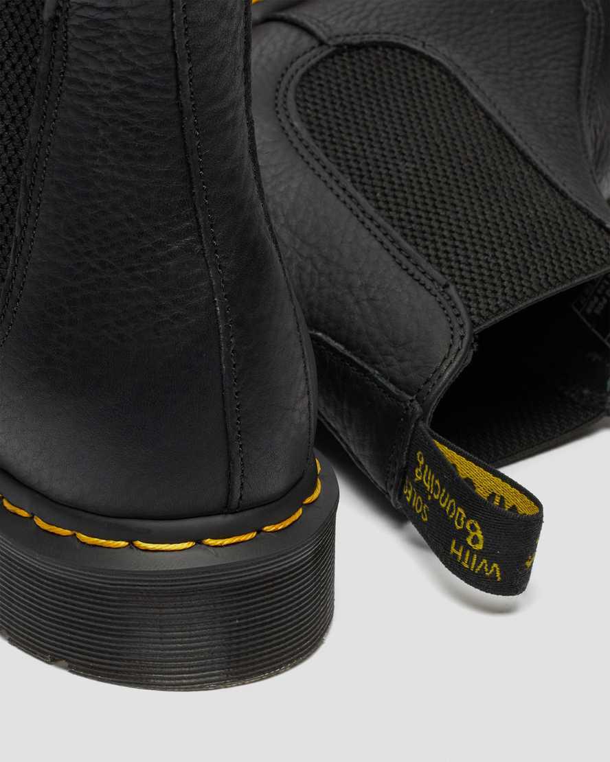 Botines Dr Martens 2976 Ambassador Leather Chelsea Hombre Negras  España |  46102-FSCB