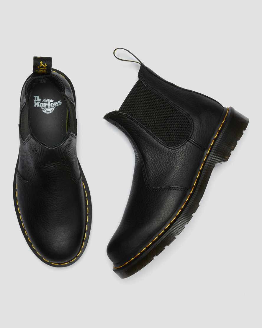Botines Dr Martens 2976 Ambassador Leather Chelsea Hombre Negras  España |  46102-FSCB