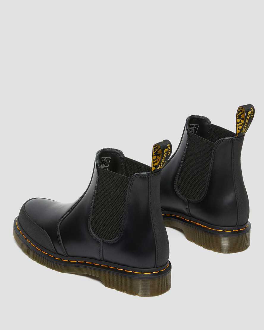 Botines Dr Martens 2976 Guard Panel Leather Chelsea Mujer Black/Dual Original  España |  13974-MKHZ