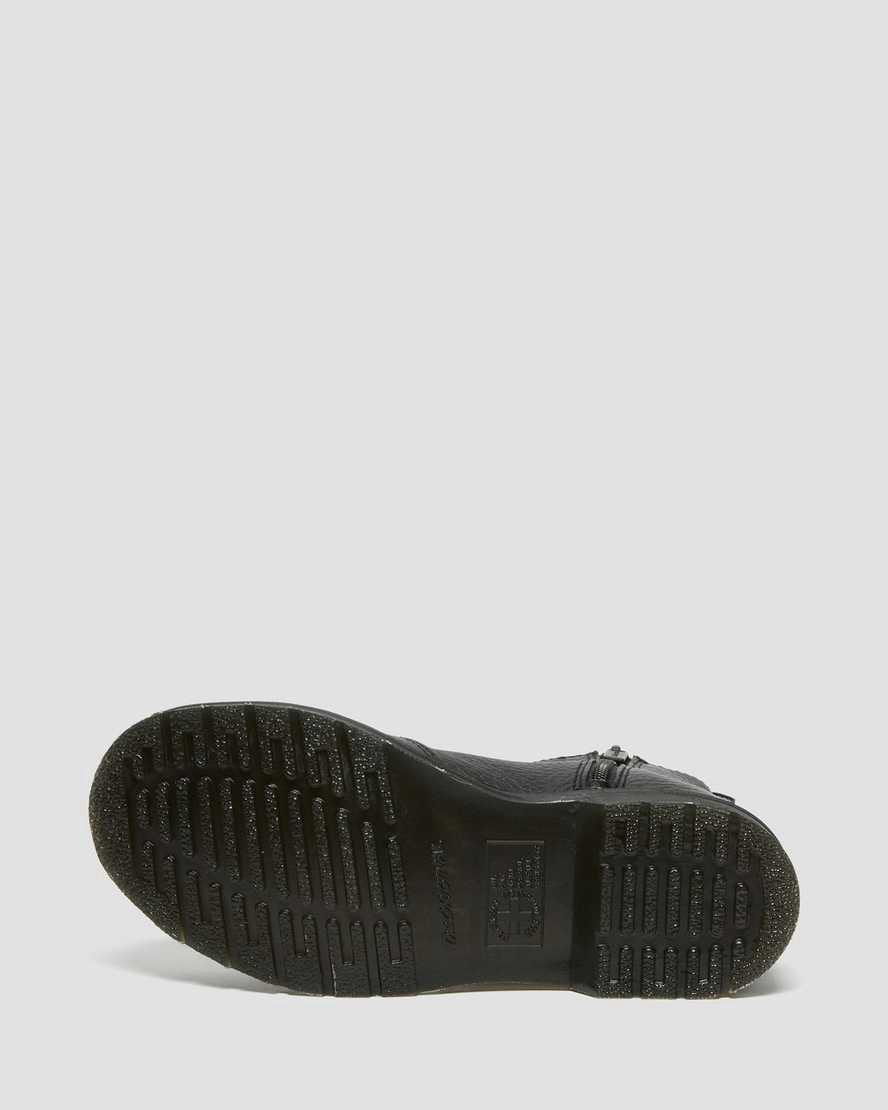 Botines Dr Martens 2976 Leather Zipper Chelsea Mujer Negras  España |  45169-IOFJ