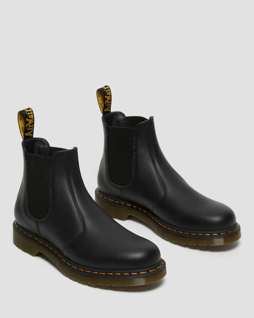 Botines Dr Martens 2976 Nappa Leather Chelsea Hombre Negras  España |  47315-UHCW