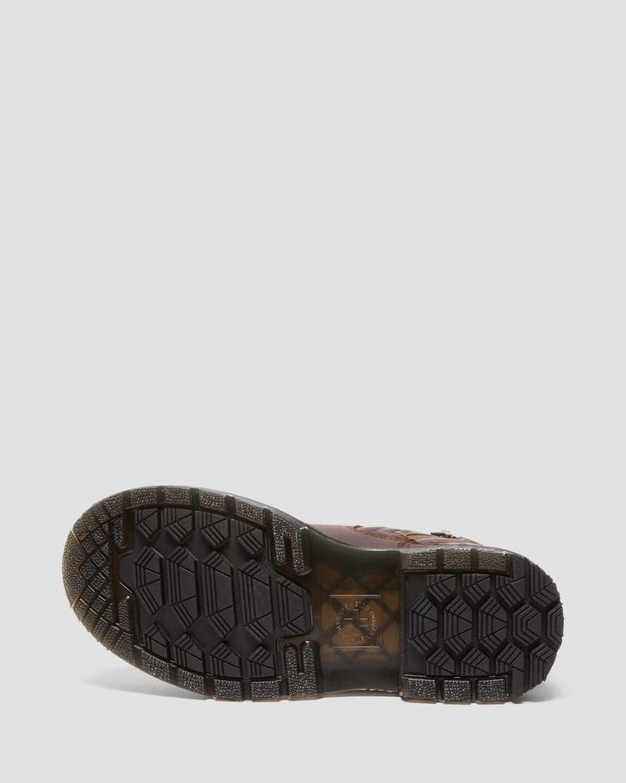 Botines Dr Martens 2976 Wintergrip Zip Chelsea Mujer Marrones  España |  67219-XNZK