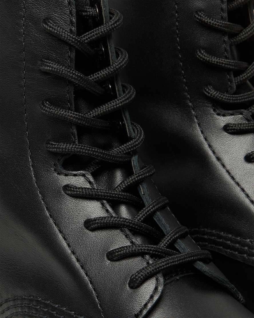 Botines Dr Martens Audrick Nappa Leather Platform Mujer Negras  España |  71694-MCKO