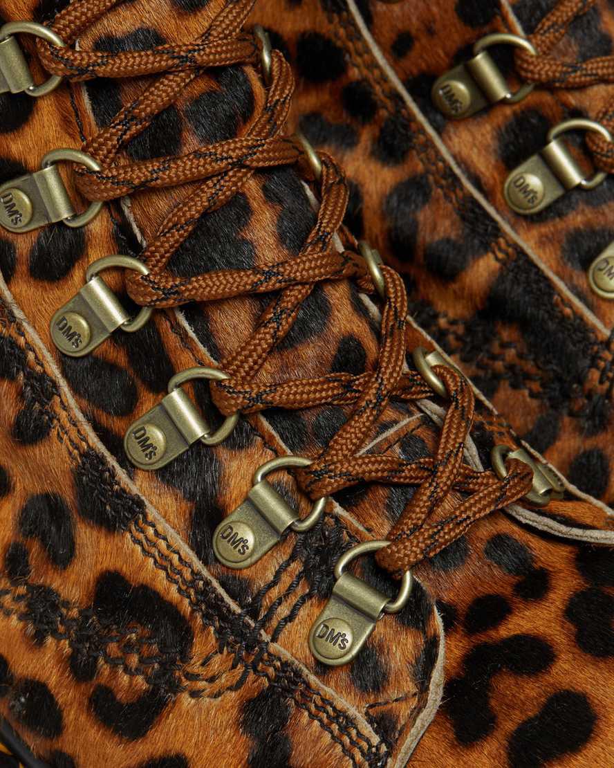 Botines Dr Martens Barton Made in England Leopard Mujer Multicolor  España |  14263-RFZP