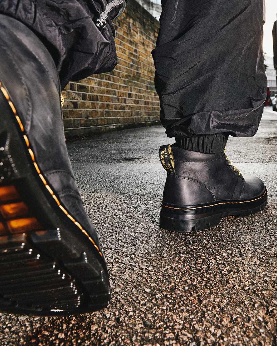 Botines Dr Martens Bonny Leather Mujer Negras  España |  76931-NHTJ
