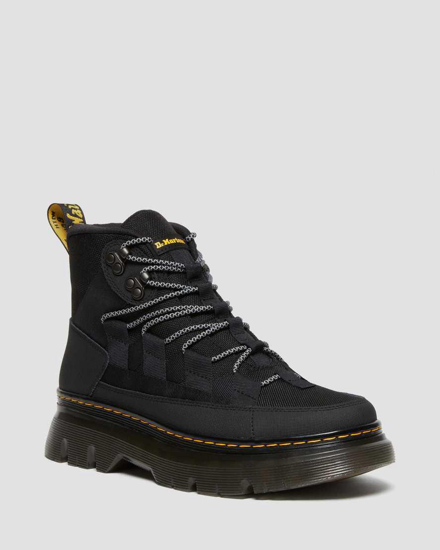 Botines Dr Martens Boury Leather Hombre Negras  España |  43102-ZMPF
