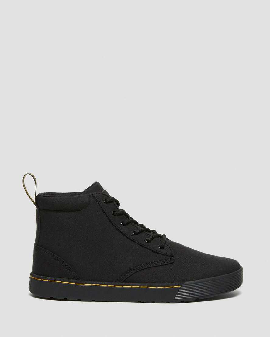 Botines Dr Martens Cairo Canvas Chukka Hombre Negras  España |  03561-XUBS