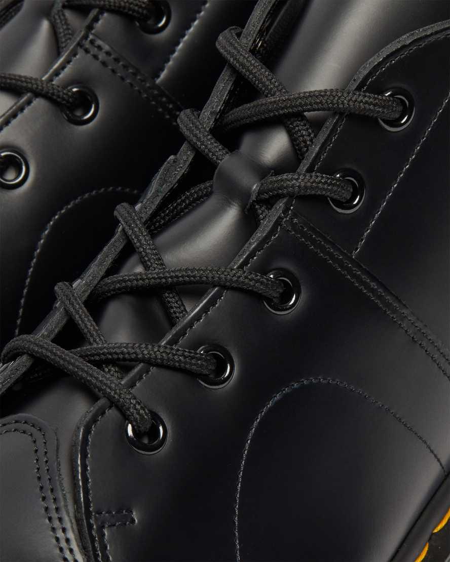 Botines Dr Martens Church Smooth Leather Monkey Hombre Negras  España |  08179-SRPT