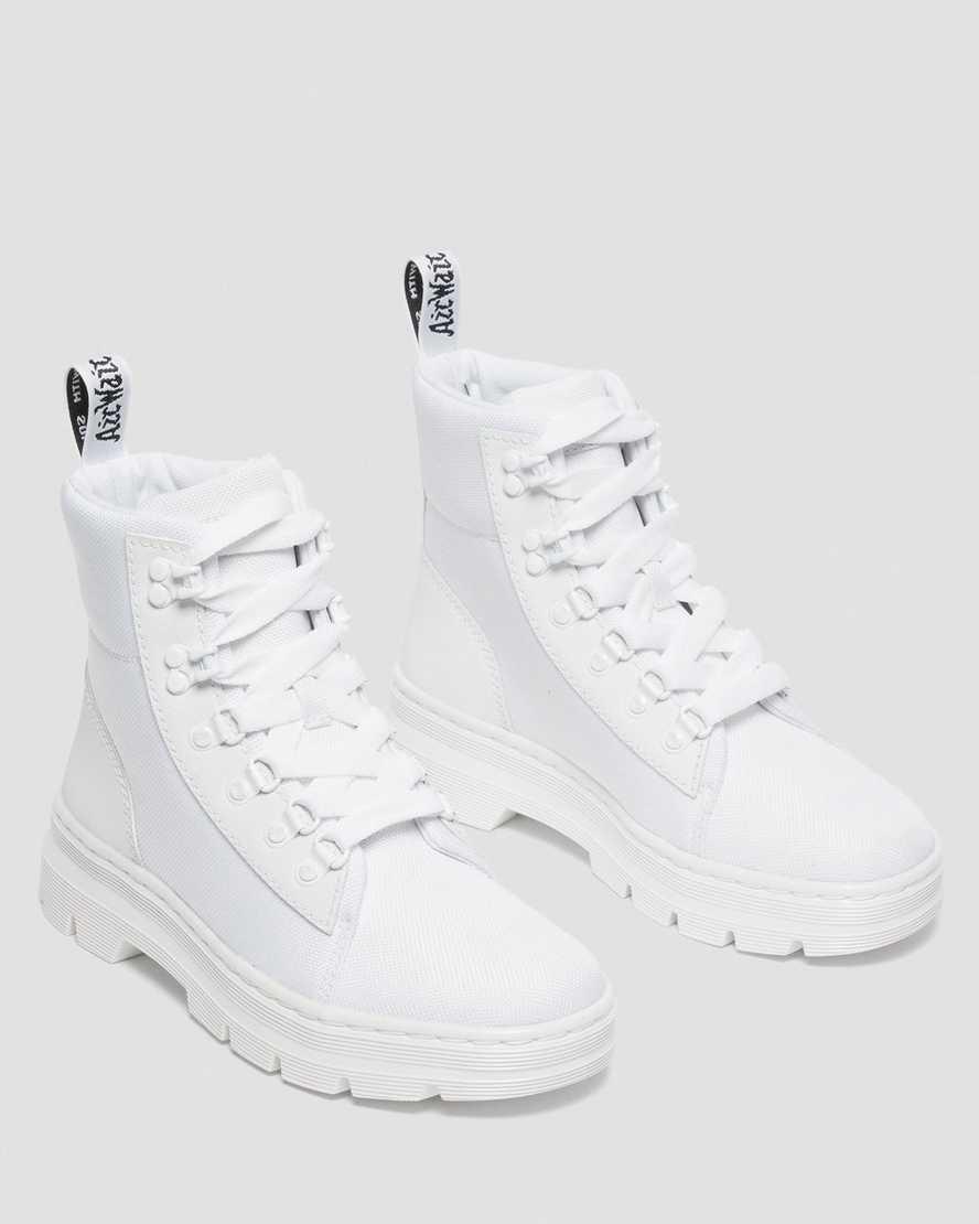 Botines Dr Martens Combs Poly Mujer Blancas  España |  57628-NUVR