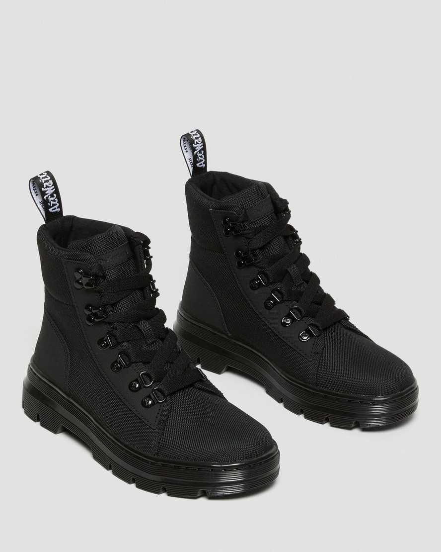 Botines Dr Martens Combs Poly Mujer Negras  España |  02693-RDFJ