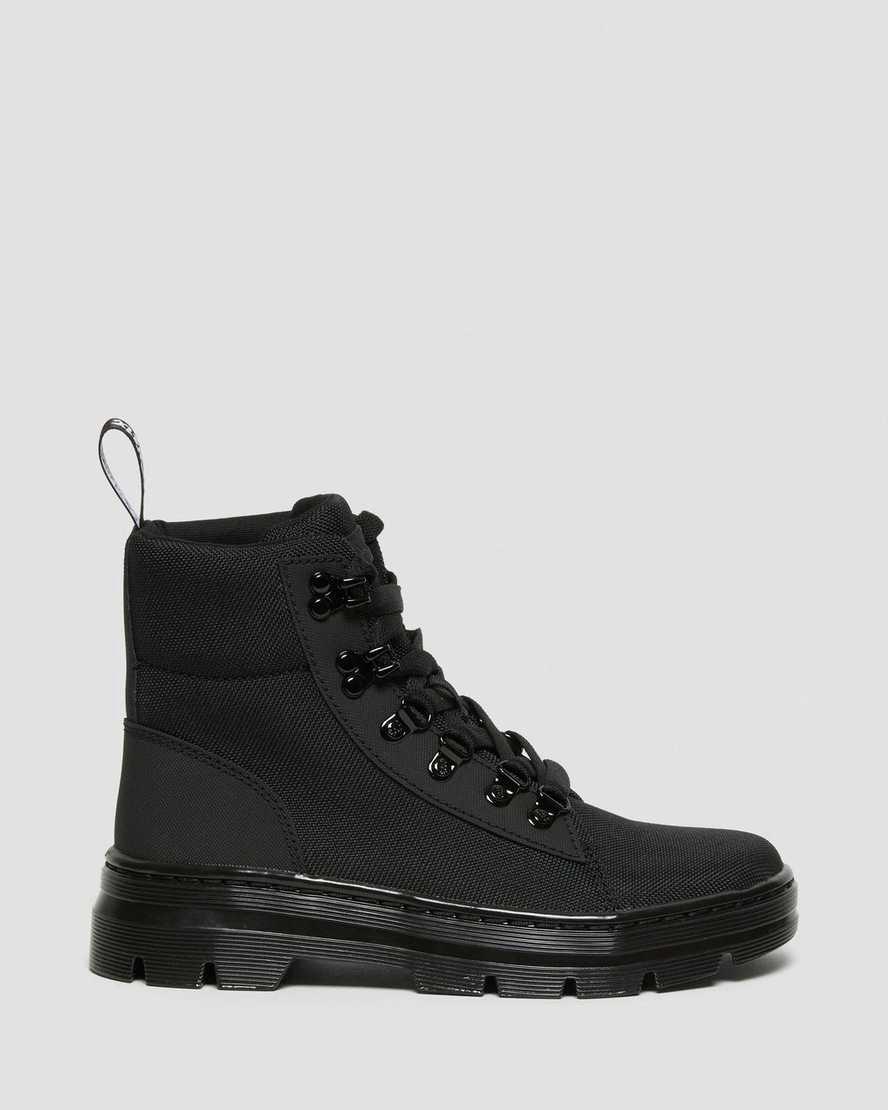 Botines Dr Martens Combs Poly Mujer Negras  España |  02693-RDFJ