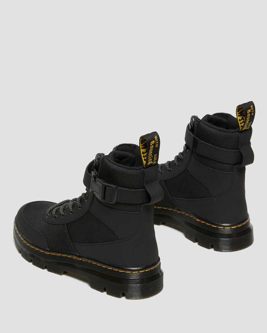 Botines Dr Martens Combs Tech Extra Tough Poly Mujer Negras  España |  25043-ALBT