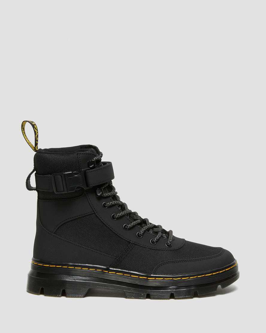 Botines Dr Martens Combs Tech Extra Tough Poly Mujer Negras  España |  25043-ALBT