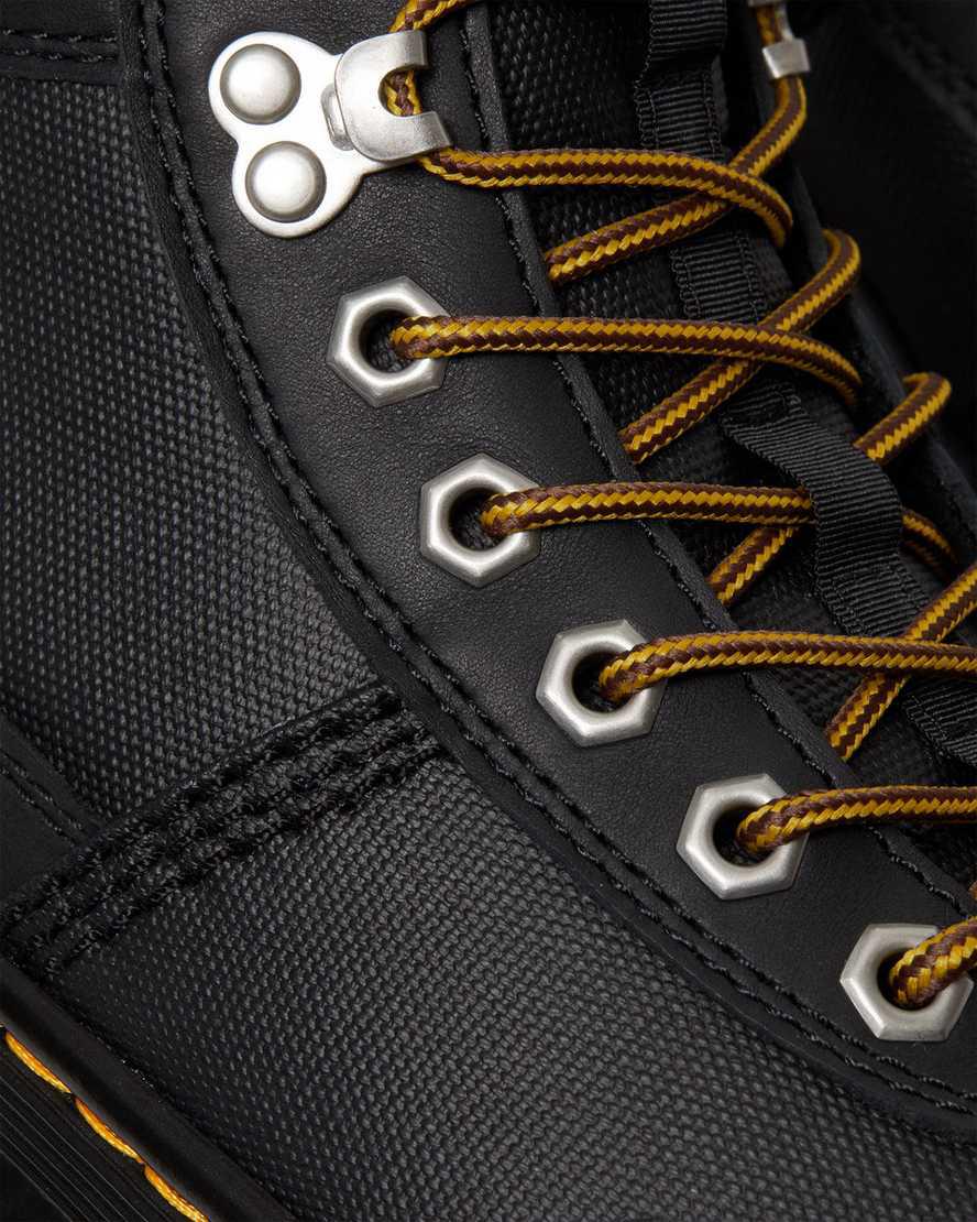 Botines Dr Martens Combs Tech Faux Fur-Lined Hombre Negras  España |  92130-IYGD