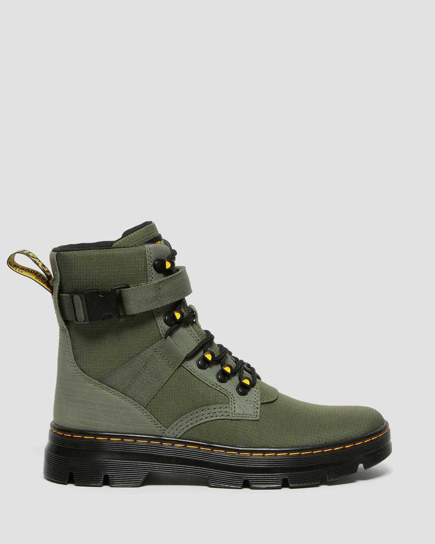 Botines Dr Martens Combs Tech II Poly Hombre Kaki Verde  España |  31420-VESI