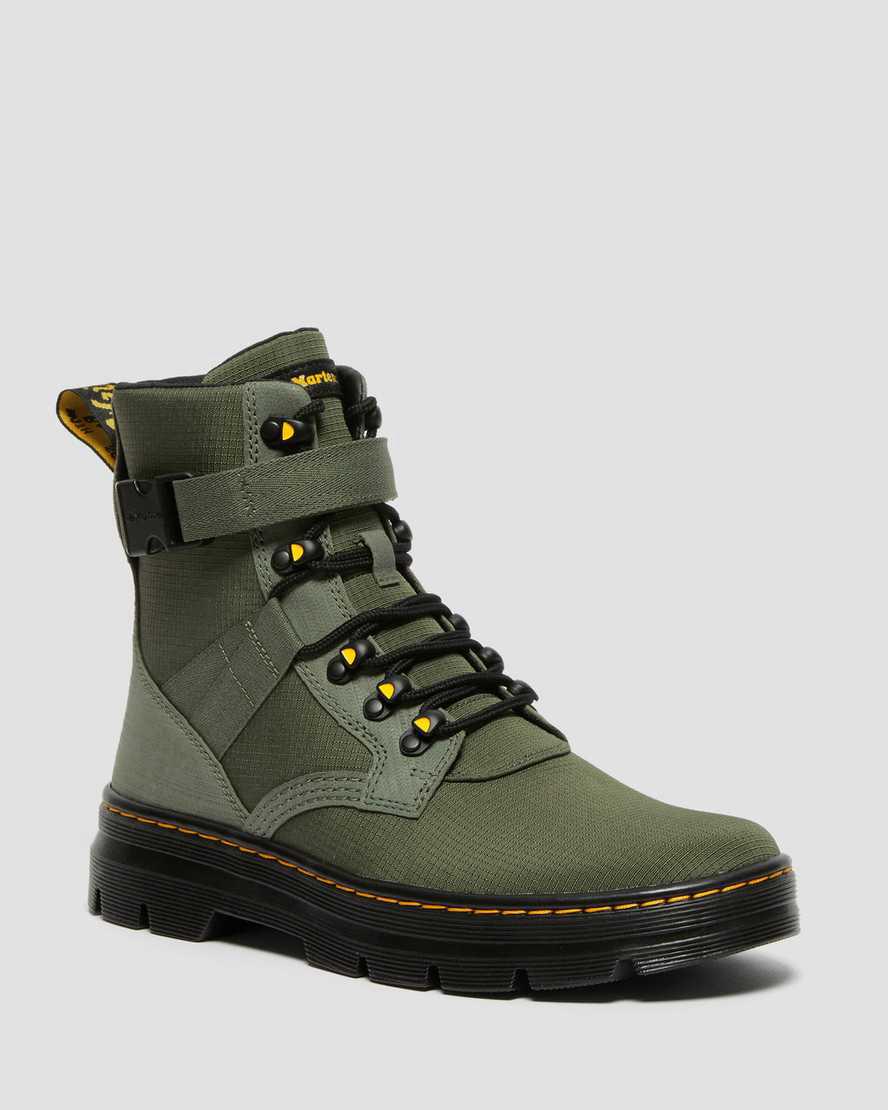 Botines Dr Martens Combs Tech II Poly Hombre Kaki Verde  España |  31420-VESI