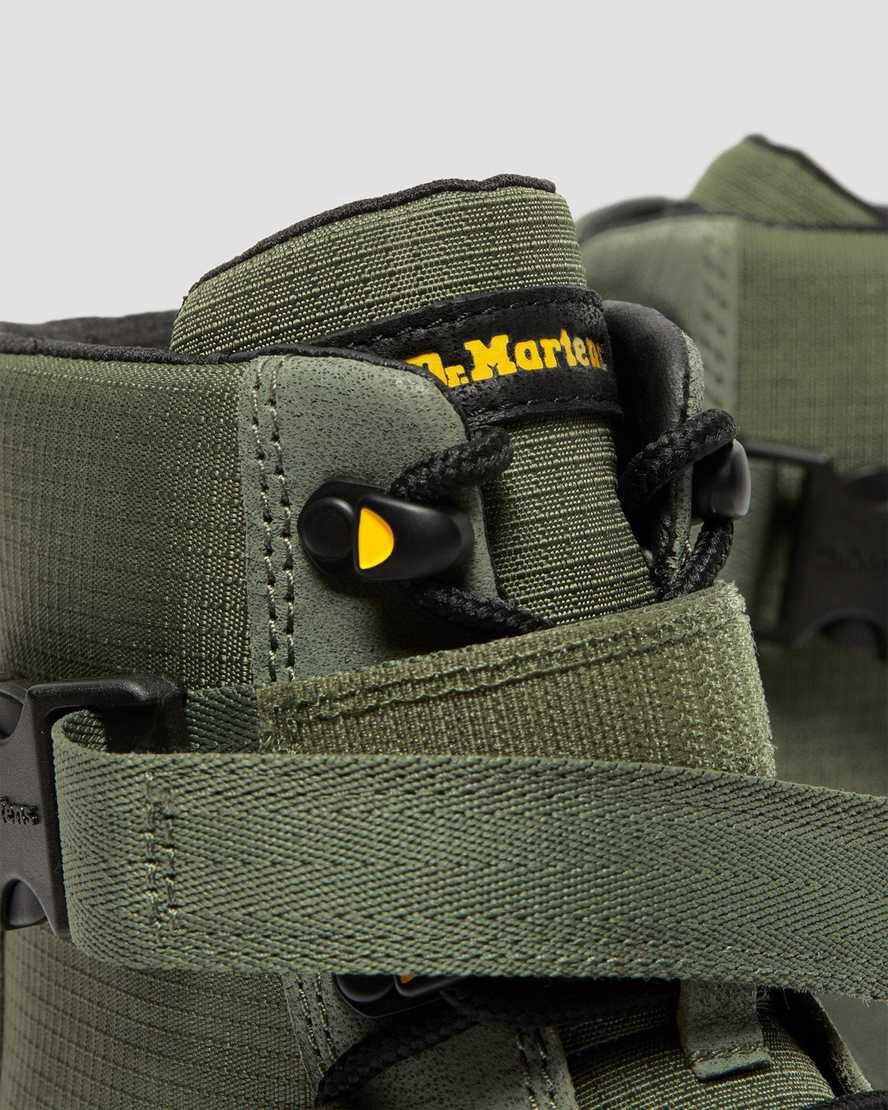 Botines Dr Martens Combs Tech II Poly Mujer Kaki Verde  España |  30751-ALSM