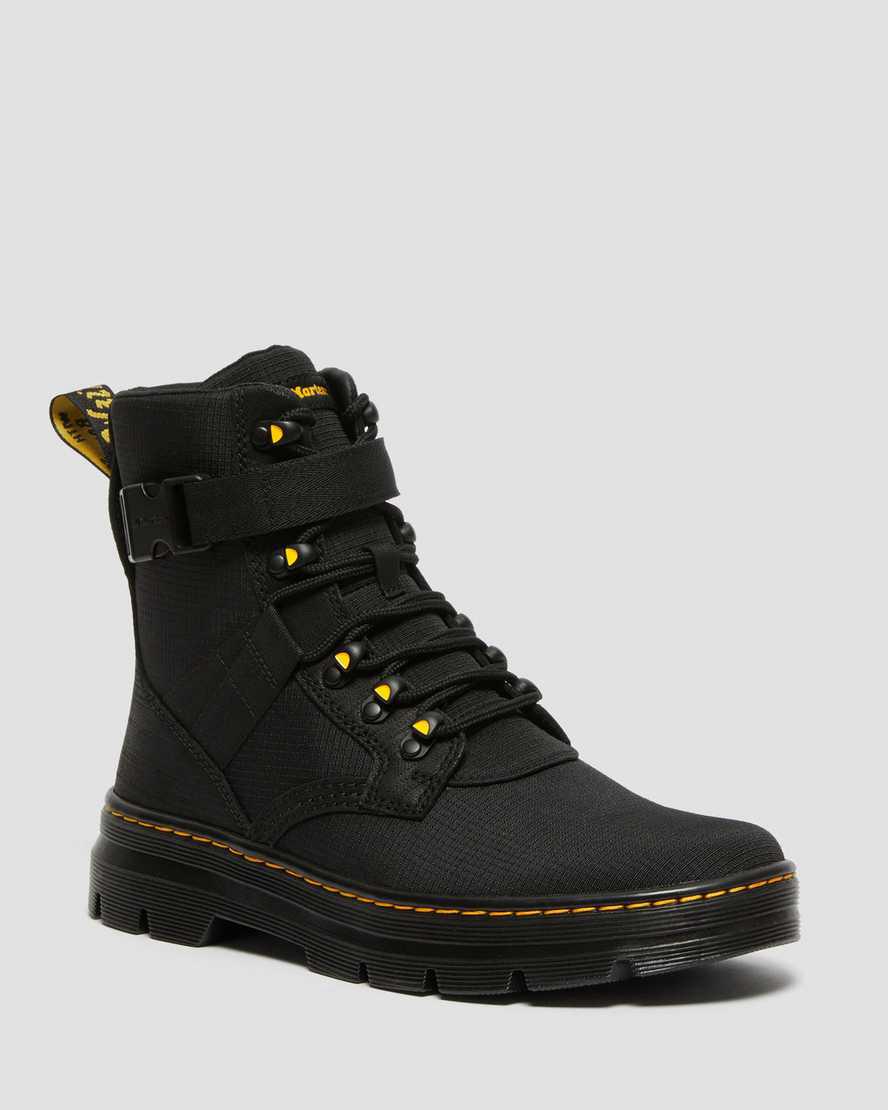 Botines Dr Martens Combs Tech II Poly Mujer Negras  España |  73950-VJTB