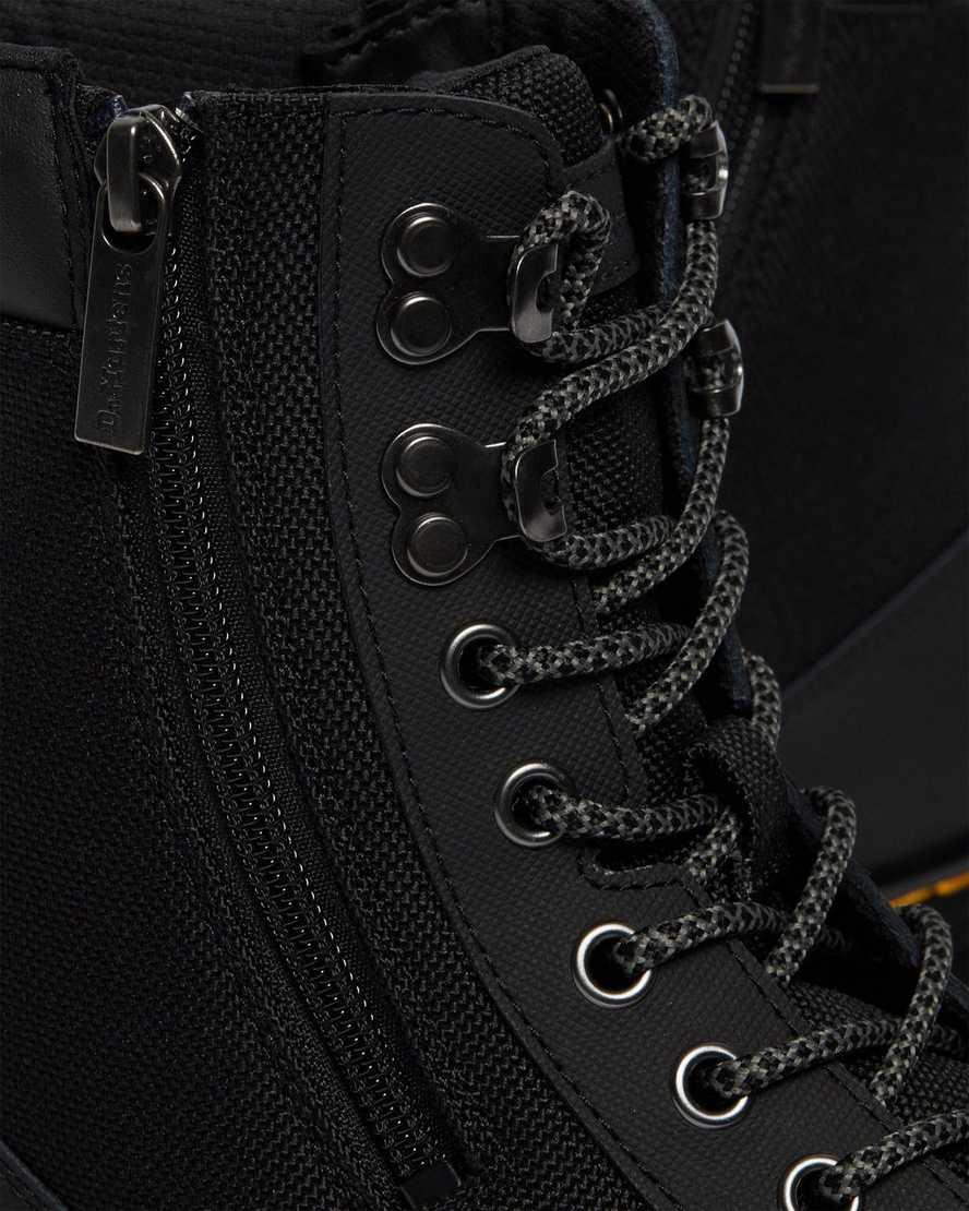 Botines Dr Martens Combs Zip Hombre Negras  España |  27194-OVXI