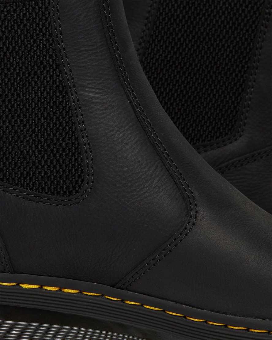 Botines Dr Martens Embury Leather Chelsea Hombre Negras  España |  47319-RLXI