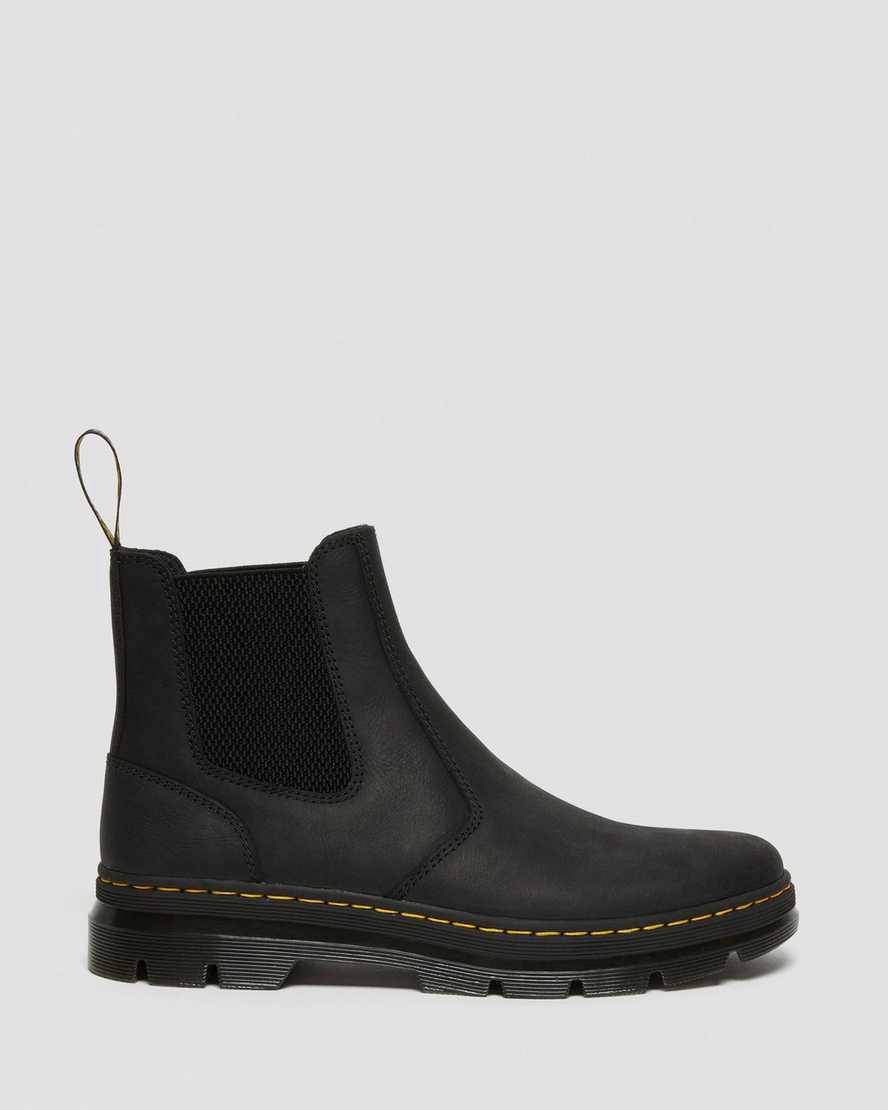 Botines Dr Martens Embury Leather Chelsea Hombre Negras  España |  47319-RLXI