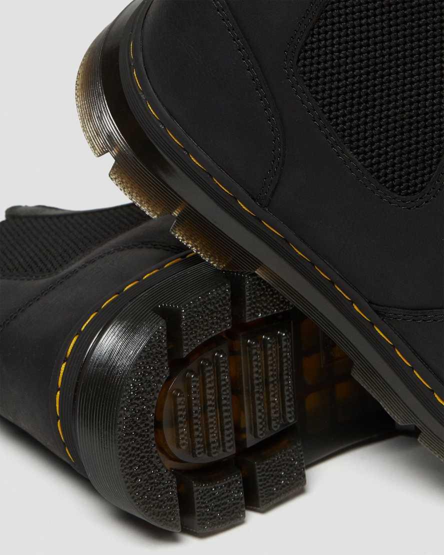 Botines Dr Martens Embury Leather Chelsea Hombre Negras  España |  47319-RLXI