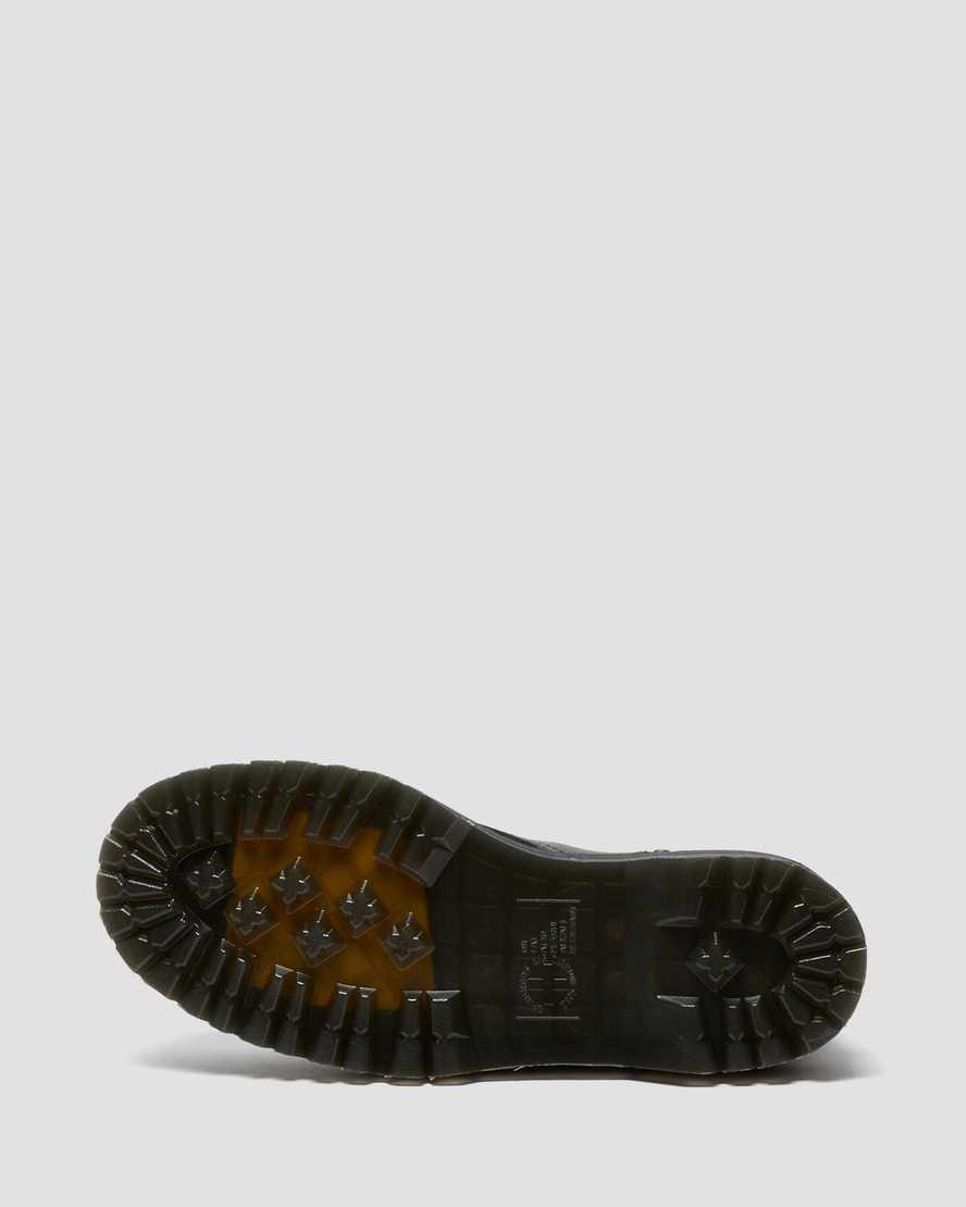 Botines Dr Martens Jadon Boot III Pisa Leather Platforms Mujer Negras  España |  65932-VRNU