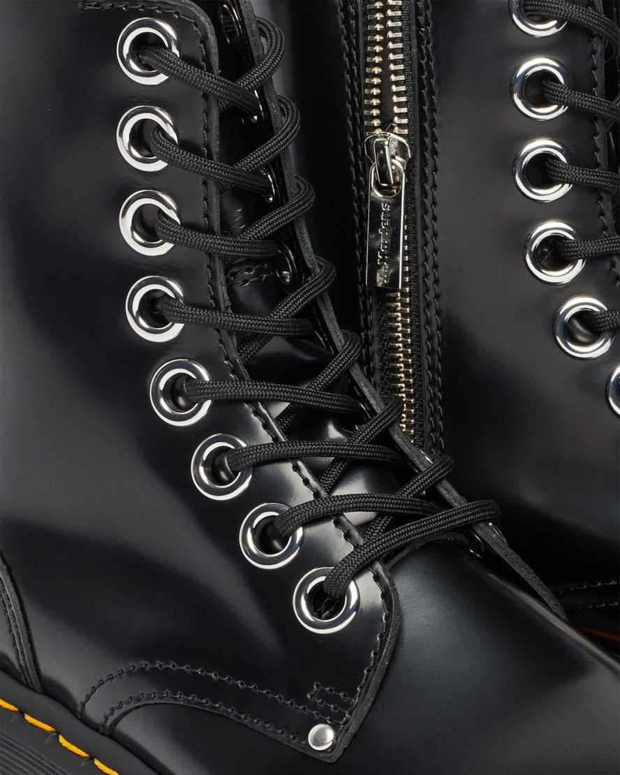 Botines Dr Martens Jadon Max Boot Platforms Mujer Negras  España |  97851-OQCK