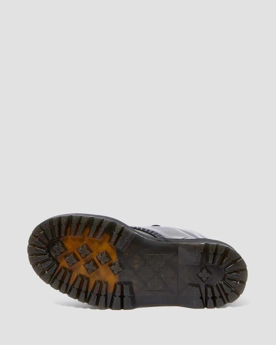 Botines Dr Martens Molly Leather Platform Mujer Negras  España |  45678-TJRE