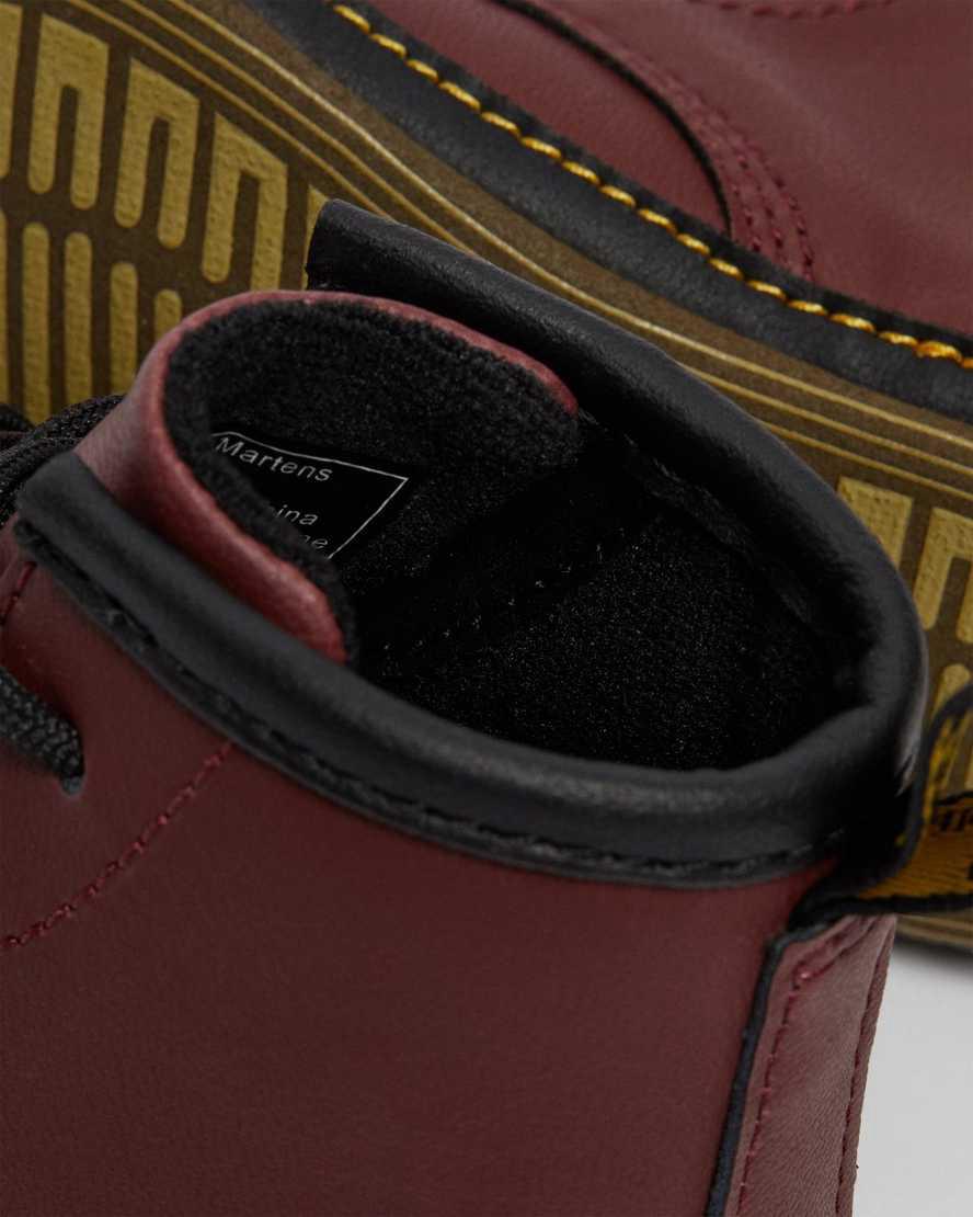 Botines Dr Martens Newborn 1460 Auburn Leather Niños Rojas  España |  37426-YTGI
