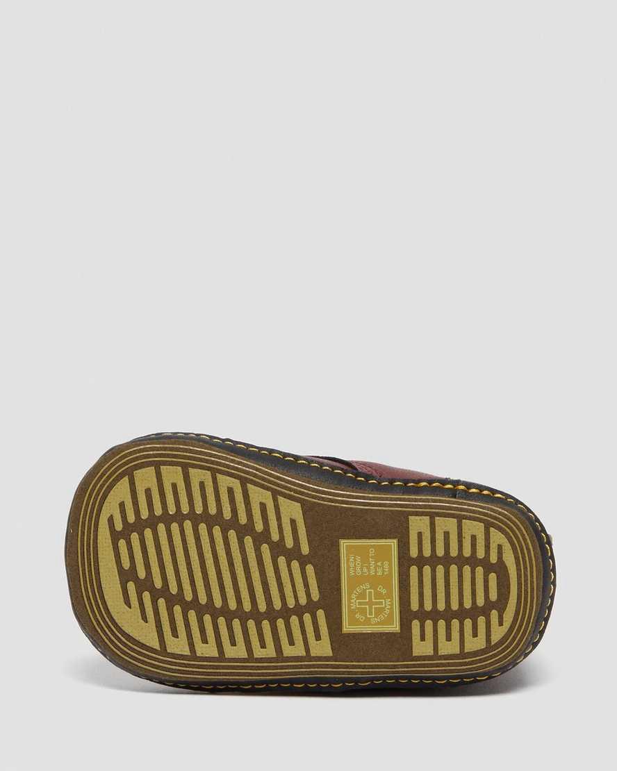 Botines Dr Martens Newborn 1460 Auburn Leather Niños Rojas  España |  37426-YTGI