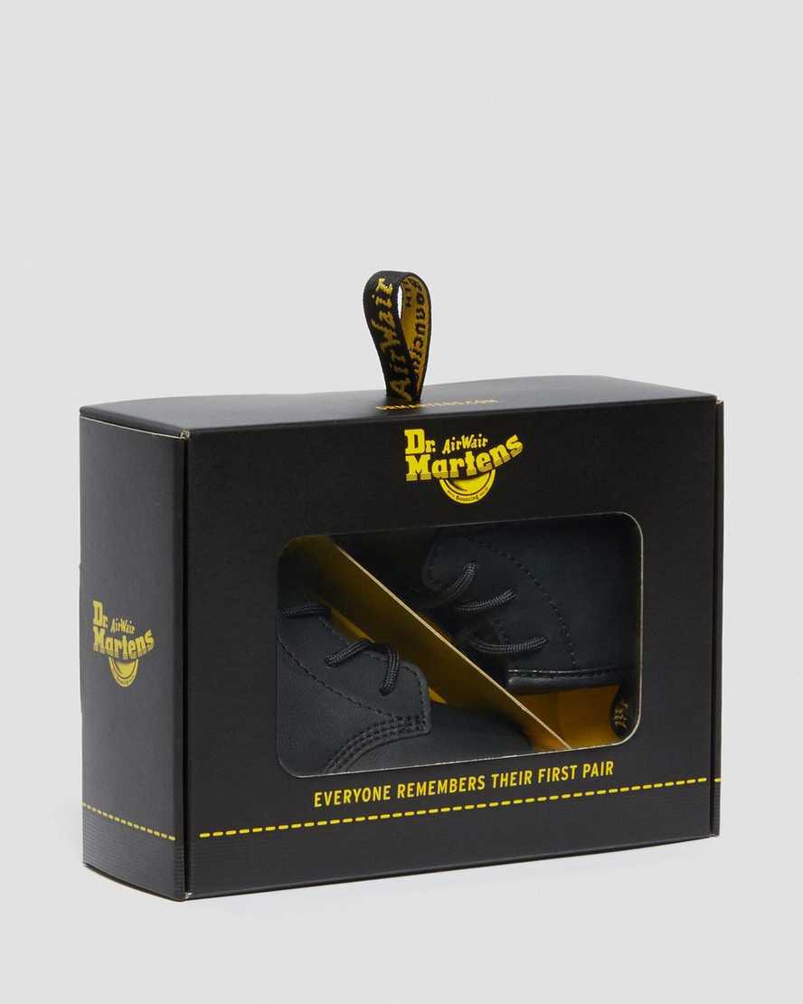 Botines Dr Martens Newborn 1460 Auburn Leather Niños Negras  España |  71035-FDYR