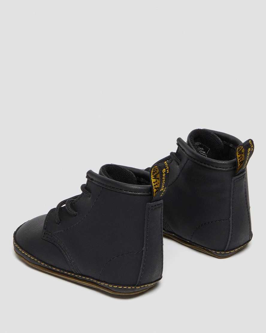 Botines Dr Martens Newborn 1460 Auburn Leather Niños Negras  España |  71035-FDYR