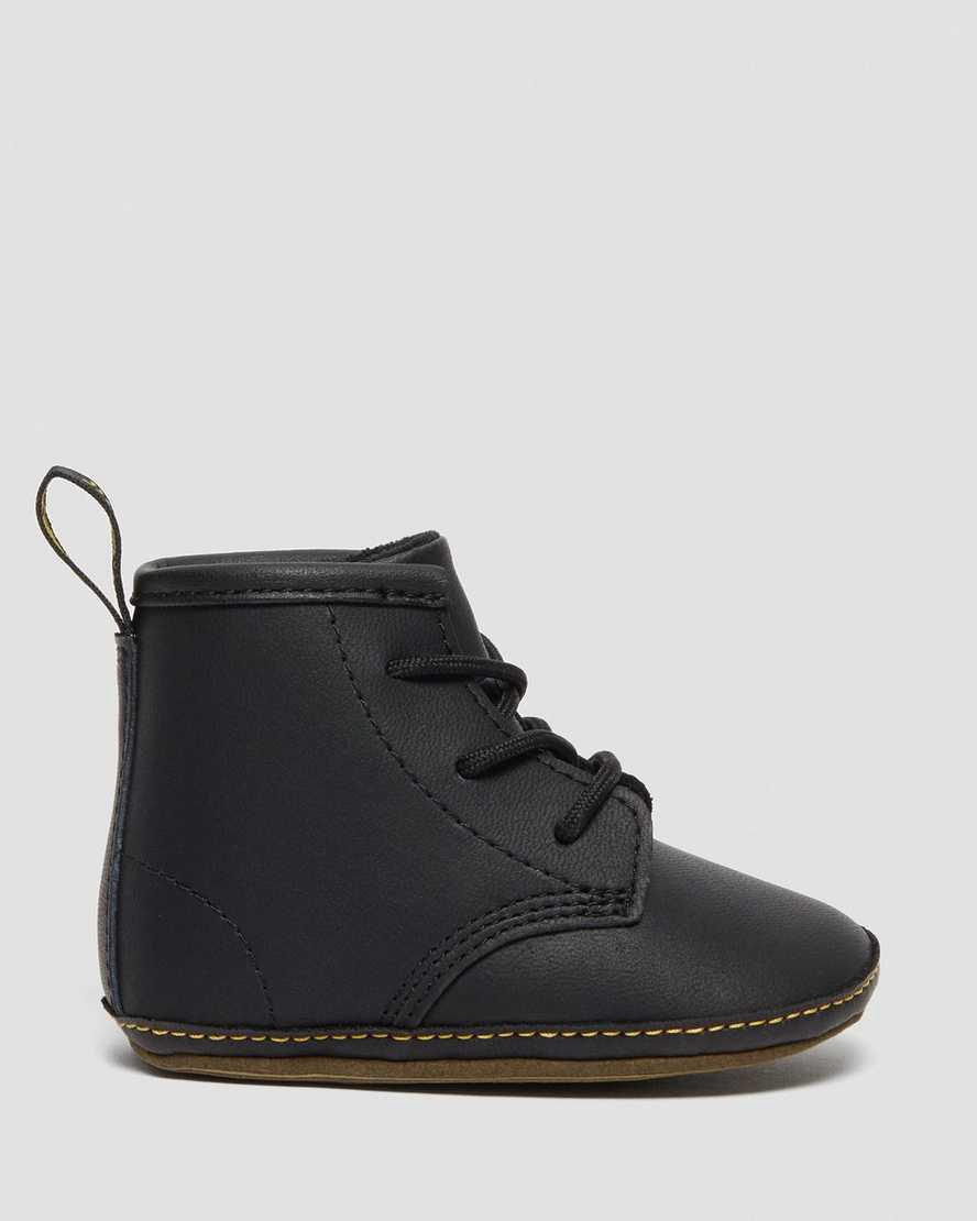 Botines Dr Martens Newborn 1460 Auburn Leather Niños Negras  España |  71035-FDYR