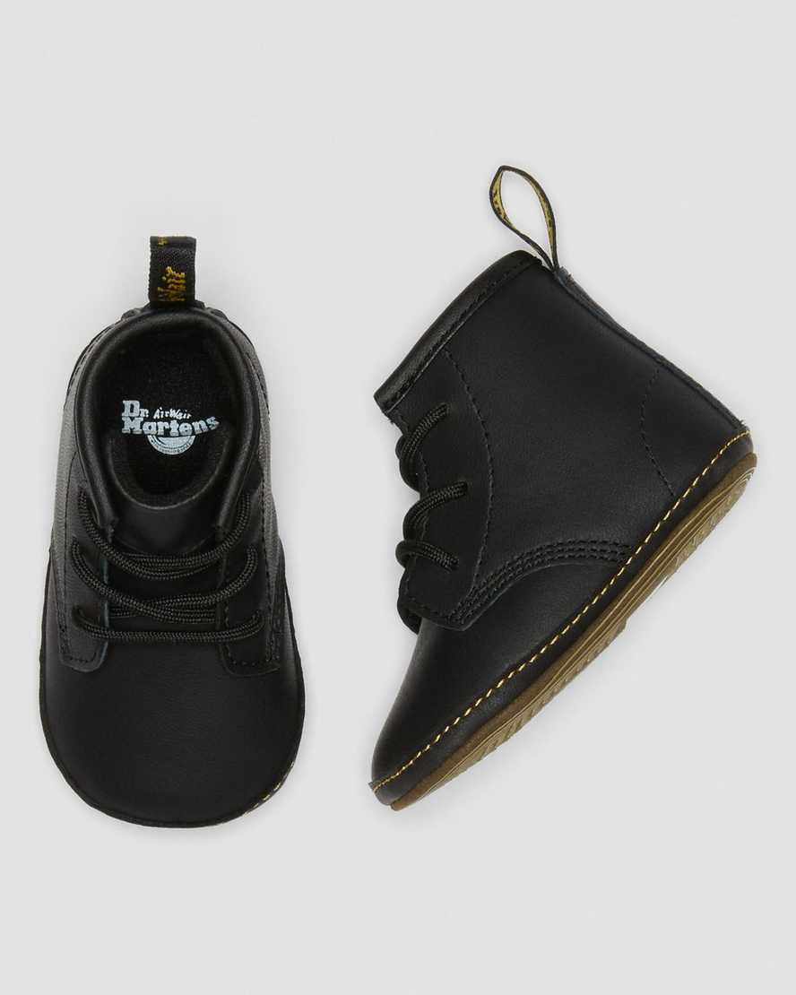 Botines Dr Martens Newborn 1460 Auburn Leather Niños Negras  España |  71035-FDYR