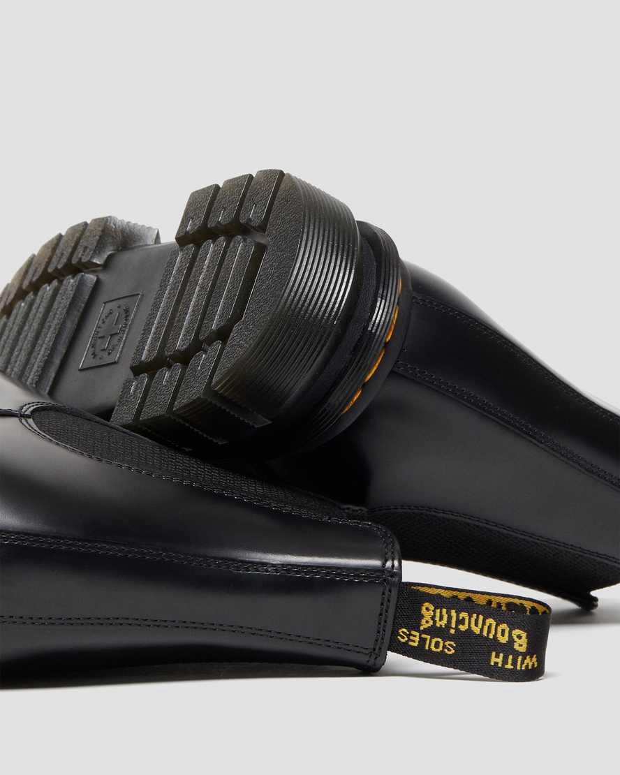 Botines Dr Martens Rikard Polished Smooth Leather Chelsea Hombre Negras  España |  61038-WZTJ