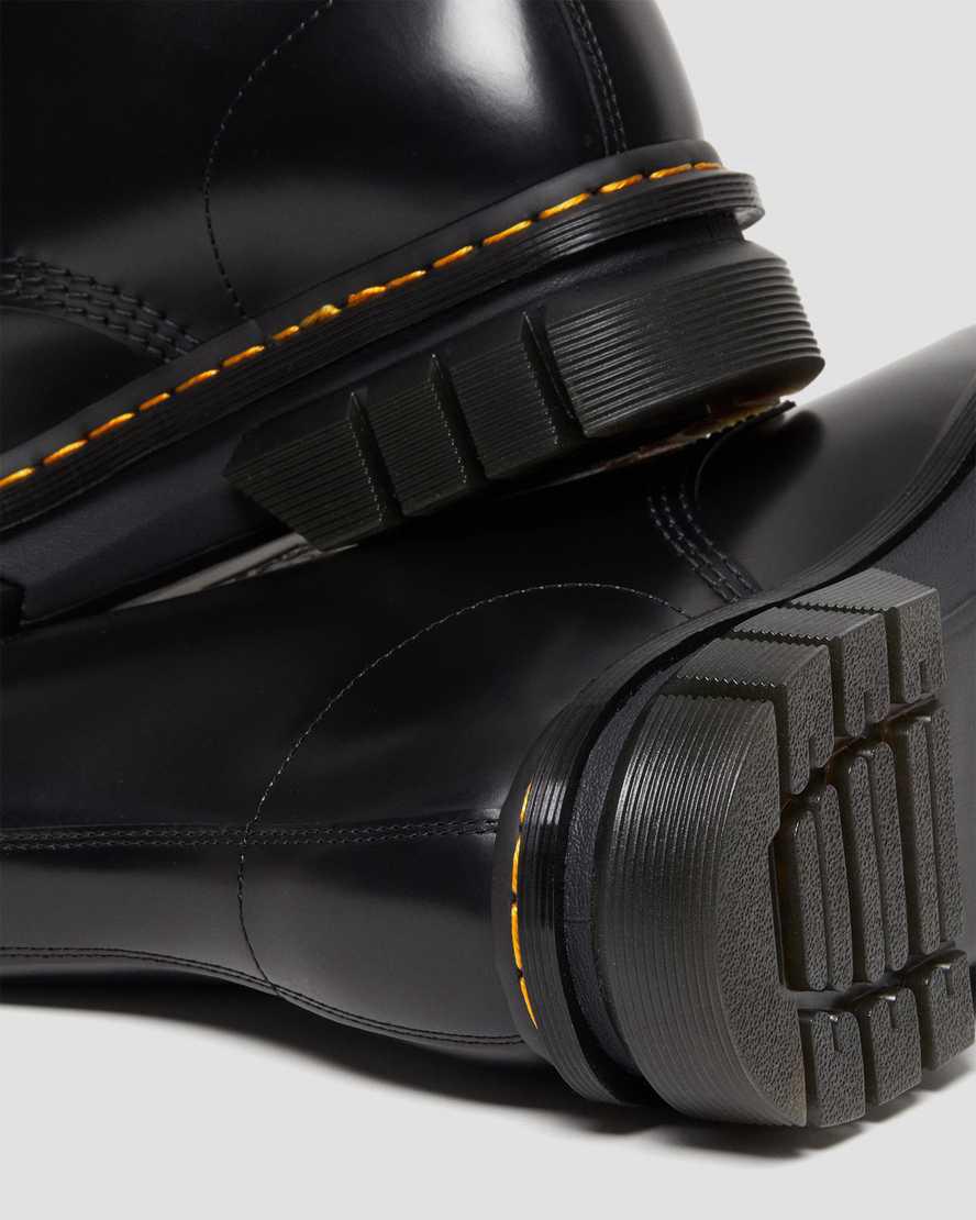 Botines Dr Martens Rikard Smooth Leather Platform Lace Up Hombre Negras  España |  73086-VJYP