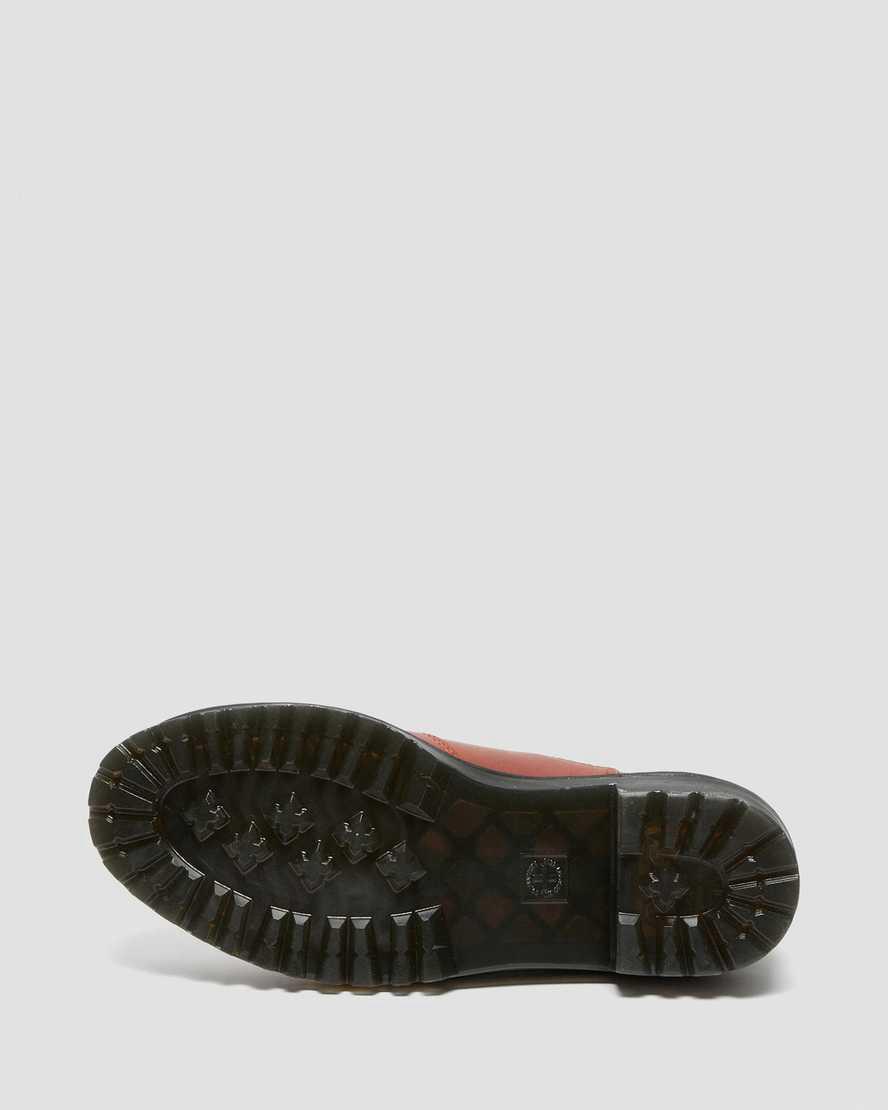 Botines Dr Martens Rometty Wyoming Leather Platform Chelsea Mujer Marrones  España |  80264-UCLA