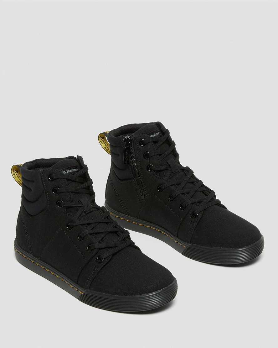 Botines Dr Martens Rozarya Canvas Mujer Black/Black  España |  29041-YUGX