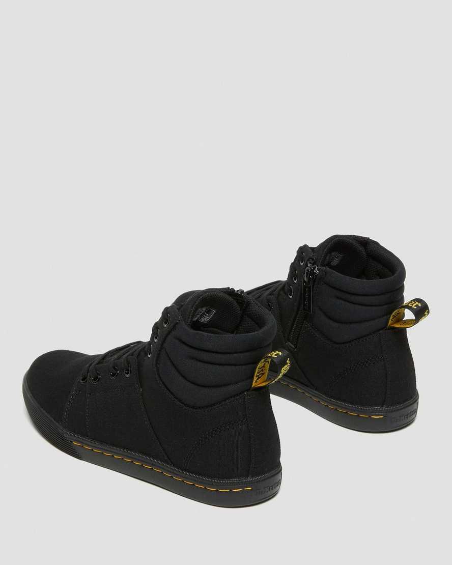 Botines Dr Martens Rozarya Canvas Mujer Black/Black  España |  29041-YUGX