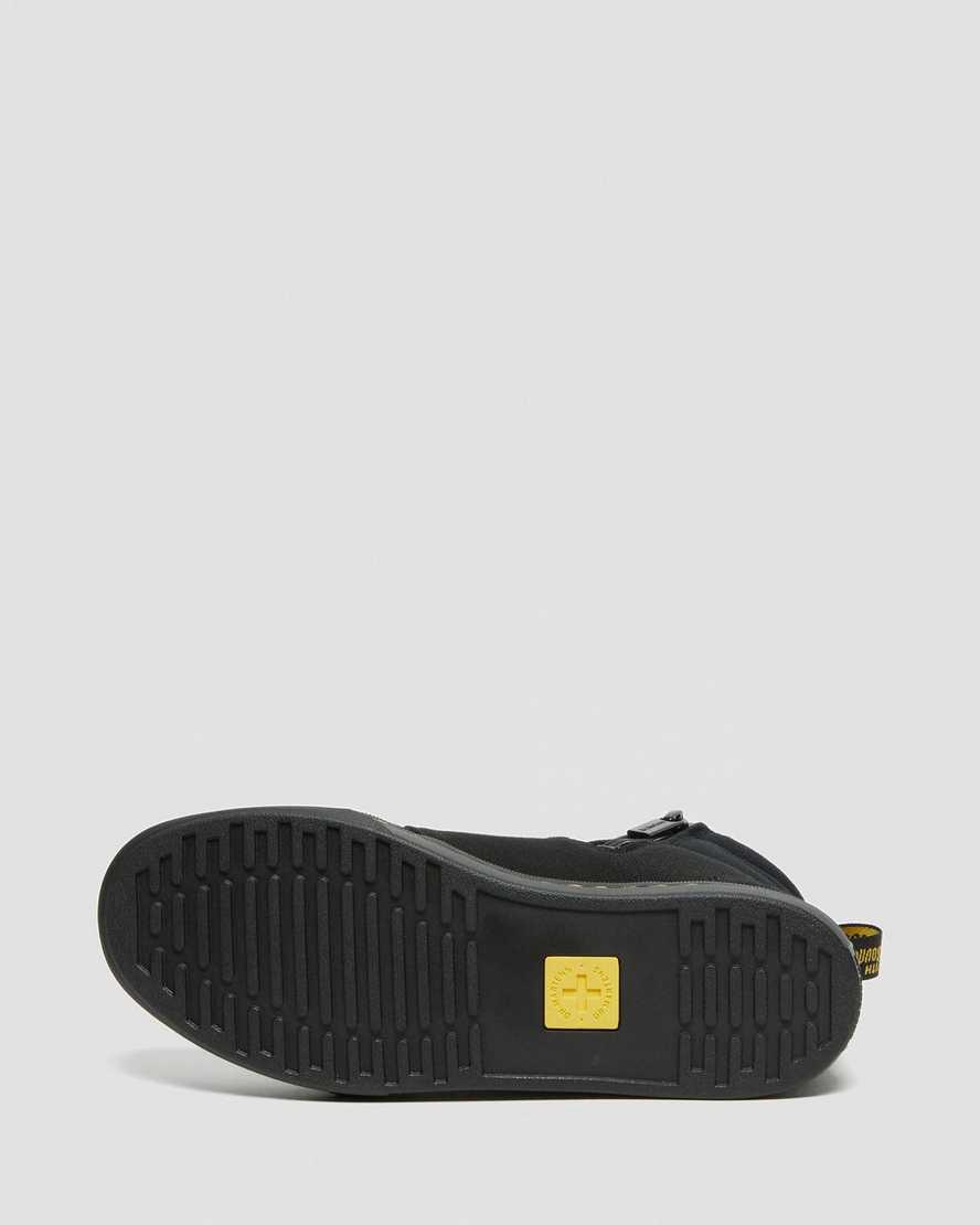 Botines Dr Martens Rozarya Canvas Mujer Black/Black  España |  29041-YUGX
