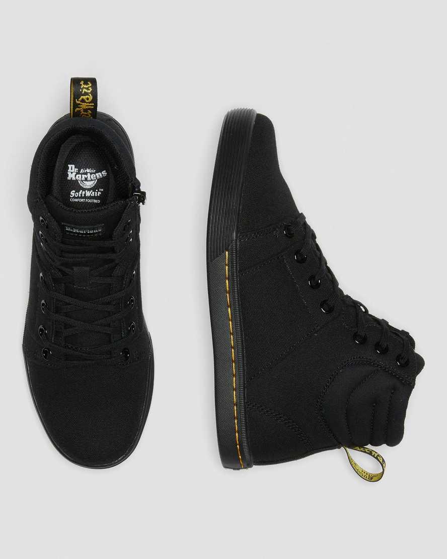 Botines Dr Martens Rozarya Canvas Mujer Black/Black  España |  29041-YUGX