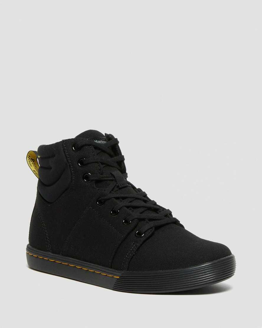 Botines Dr Martens Rozarya Canvas Mujer Black/Black  España |  29041-YUGX