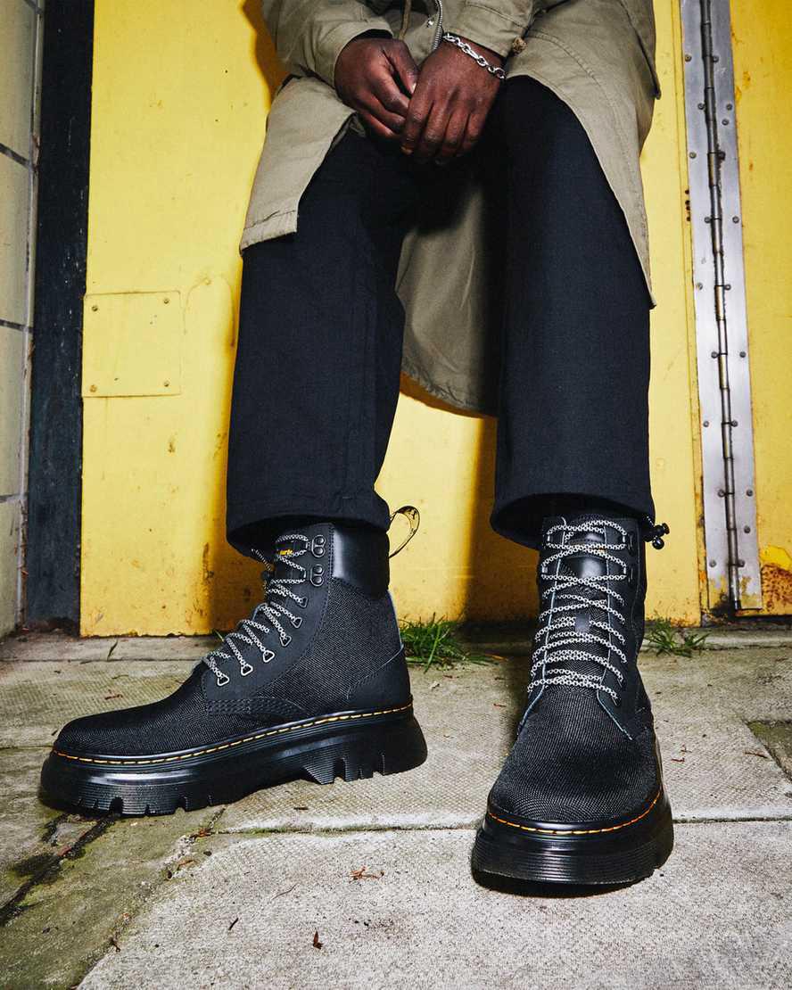 Botines Dr Martens Tarik Utility Hombre Negras  España |  54819-QWCV