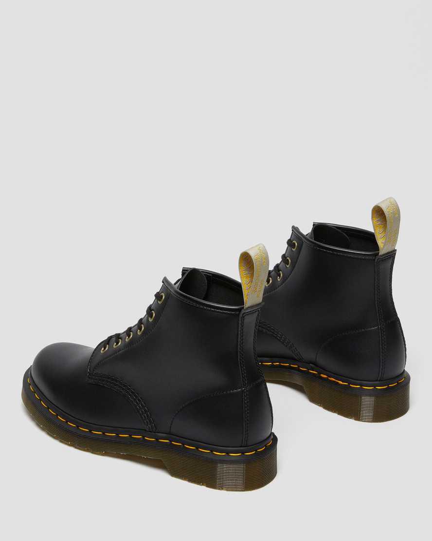 Botines Dr Martens Vegan 101 Felix Hombre Negras  España |  41268-SQUA