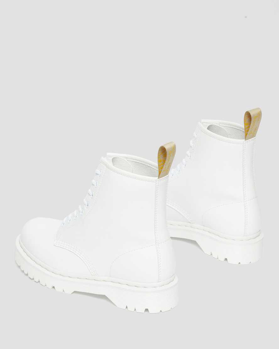 Botines Dr Martens Vegan 1460 Bex Kemble Mono Platform Hombre Blancas  España |  74935-VULM